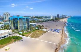 Двухкомнатная квартира с видом на океан в резиденции на первой линии от пляжа, Форт-Лодердейл, Флорида, США за $935 000