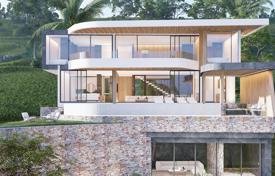 Трёхэтажная вилла с большими комнатами, террасами, садом, бассейном, Самуи, Таиланд за 1 018 000 €