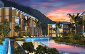 Меблированные квартиры под аренду в жилом комплексе на берегу моря в Камале, Пхукет, Таиланд за От $97 000