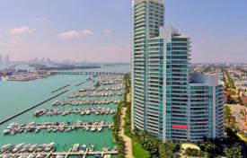 Светлые апартаменты с видом на океан в резиденции на первой линии от набережной, Майами-Бич, Флорида, США за $2 799 000