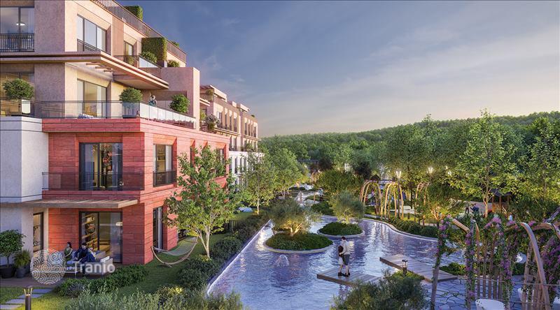 Новая резиденция с бассейнами, зелеными зонами и полем для гольфа, Стамбул, Турция