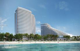 Комфортабельные апартаменты с террасой и видом на океан в здании с бассейном и спа-салоном, Форт-Лодердейл, США за 4 933 000 €