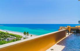Элитная квартира с видом на океан в резиденции на первой линии от пляжа, Холливуд, Флорида, США за $3 150 000