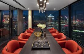 Апартаменты в новой резиденции с бассейном, ресторанами и панорамным видом на город, в самом центре Канэри-Уорф, Лондон, Великобритания за £888 000