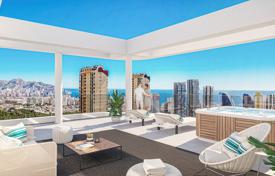 Трёхкомнатная квартира с видом на море в новом комплексе, Бенидорм, Аликанте, Испания за 336 000 €