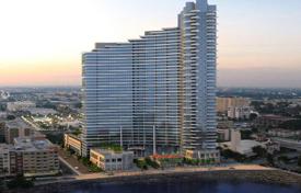 Комфортабельные апартаменты с видом на океан в резиденции на первой линии от пляжа, Эджуотер, Флорида, США за 2 106 000 €