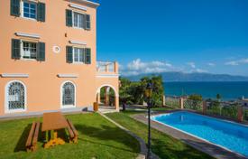 Изысканная трёхэтажная вилла с бассейном, садом и видом на море, Корфу, Пелопоннес, Греция за 1 990 000 €