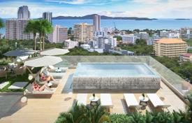 Новый жилой комплекс с бассейном на крыше и видом на море в Паттайе, Чонбури, Таиланд за От 50 000 €