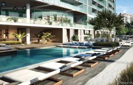Комфортабельные апартаменты с террасой и видом на океан в здании с бассейнами и спа-салоном, Эджуотер, США за 1 722 000 €