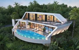 Новый жилой комплекс вилл с бассейнами и видом на море, 8 минут езды до пляжа Бо Пхут, Самуи, Таиланд за От $747 000