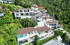 Меблированные апартаменты и виллы с частными бассейнами и видом на море, в спокойном районе у пляжа Ламай, Самуи, Таиланд за От $132 000