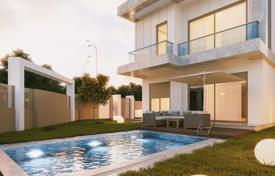 Новая вилла с бассейном, балконом и террасой, 7 минут до пляжа, Сиде, Турция за $542 000