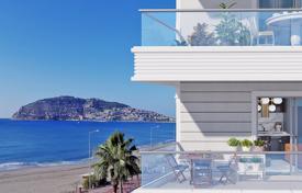 Квартиры на берегу моря в новой резиденции премиум-класса с бассейнами, садом и спа-зоной, в центре Аланьи, Турция за $429 000