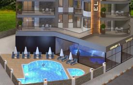 Новые квартиры в современной резиденции с бассейнами, в 500 метрах от пляжа, Аланья, Турция за $177 000