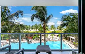 Полностью оборудованная квартира-студия на первой линии от океана в Майами-Бич, Флорида, США за $968 000