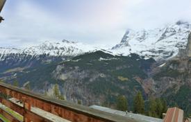 Восьмикомнатные апартаменты с панорамным видом на горы в Лаутербруннен, Берн, Швейцария за 3 740 € в неделю