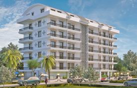 Новые апартаменты в резиденции с бассейном и аквапарком, в 600 метрах от пляжа, Махмутлар, Алания, Турция за $131 000