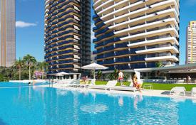 Просторные апартаменты с видом на море в 100 от пляжа, Бенидорм, Испания за 1 209 000 €