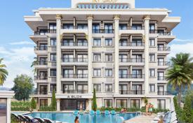Новый высококачественный жилой комплекс с бассейнами, кинотеатром и пляжем, Оба, Турция за От $100 000