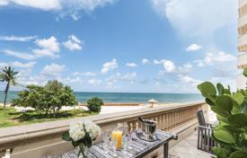 Элитный таунхаус с видом на океан в резиденции на первой линии от пляжа, Фишер-Айленд, Флорида, США за $14 000 000