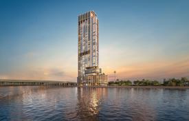 Новая высотная резиденция на берегу канала One River Point с бассейнами рядом с Бурдж Халифа, Business Bay, Дубай, ОАЭ за От $775 000