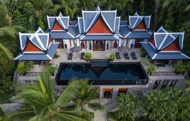 Элитная вилла с видом на побережье, бассейном и садами в спокойном районе, Пхукет, Таиланд за $2 000 000