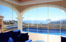 Меблированная вилла с панорамным видом на море в Бенитачеле, Коста-Бланка, Испания за 645 000 €