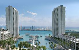 Элитные апартаменты с видом на океан в резиденции на первой линии от пляжа, Север Майами-Бич, Флорида, США за $829 000