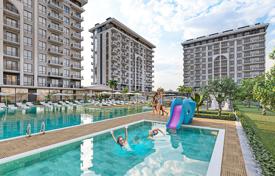 Высококачественные апартаменты в новой резиденции с аквапарком и детской площадкой, Аланья, Турция за $250 000