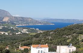 Земельный участок с потрясающим видом на море и горы в Ханье, Крит, Греция за 100 000 €