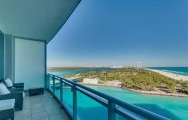 Меблированная квартира с видом на океан в резиденции на первой линии от пляжа, Бал Харбор, Флорида, США за $951 000