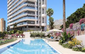Двухкомнатные апартаменты с видом на море в закрытой резиденции с бассейнами, Бенидорм, Испания за 330 000 €