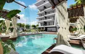 Новые квартиры с видом на море в резиденции с бассейном и круглосуточной охраной, Кестель, Аланья, Турция за $187 000