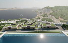 Новые виллы под гражданство в Ялыкавак (Бодрум) с панорамным видом на море, собственным гаражом бассейном системой «Умный дом», теплым полом за $1 623 000