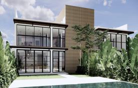 Новые двухэтажные виллы с бассейнами и террасами на крыше в Переренан, Бадунг, Индонезия за $652 000