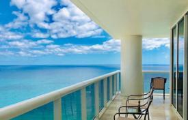 Трёхкомнатная квартира с видом на океан в резиденции на первой линии от пляжа, Халландейл Бич, Флорида, США за $716 000